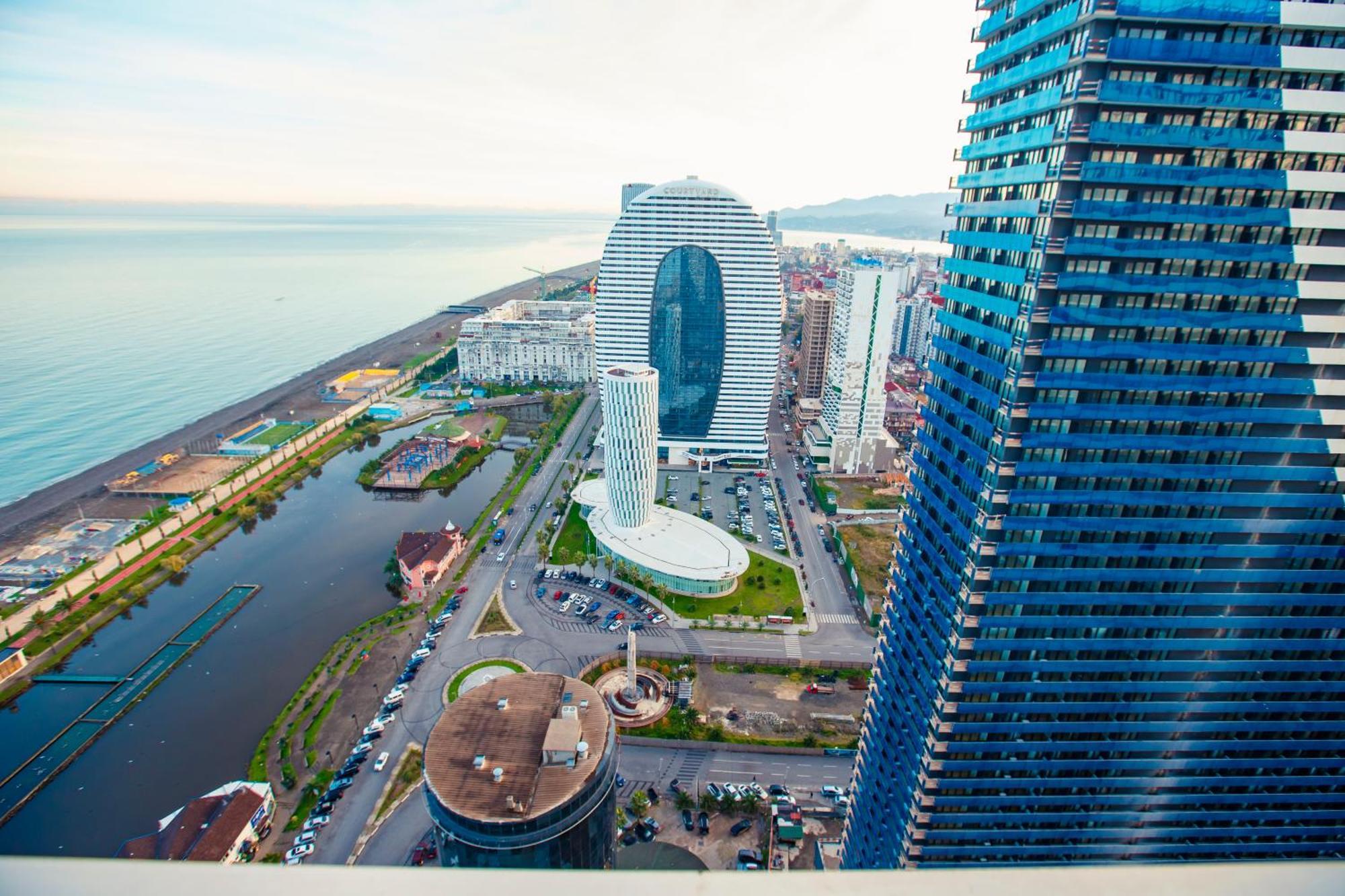 P A N O R A M A A P R T H T E L Orbi With Sea View Otel Batum Dış mekan fotoğraf